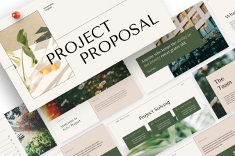 Vintage Minimalism PowerPoint Template
